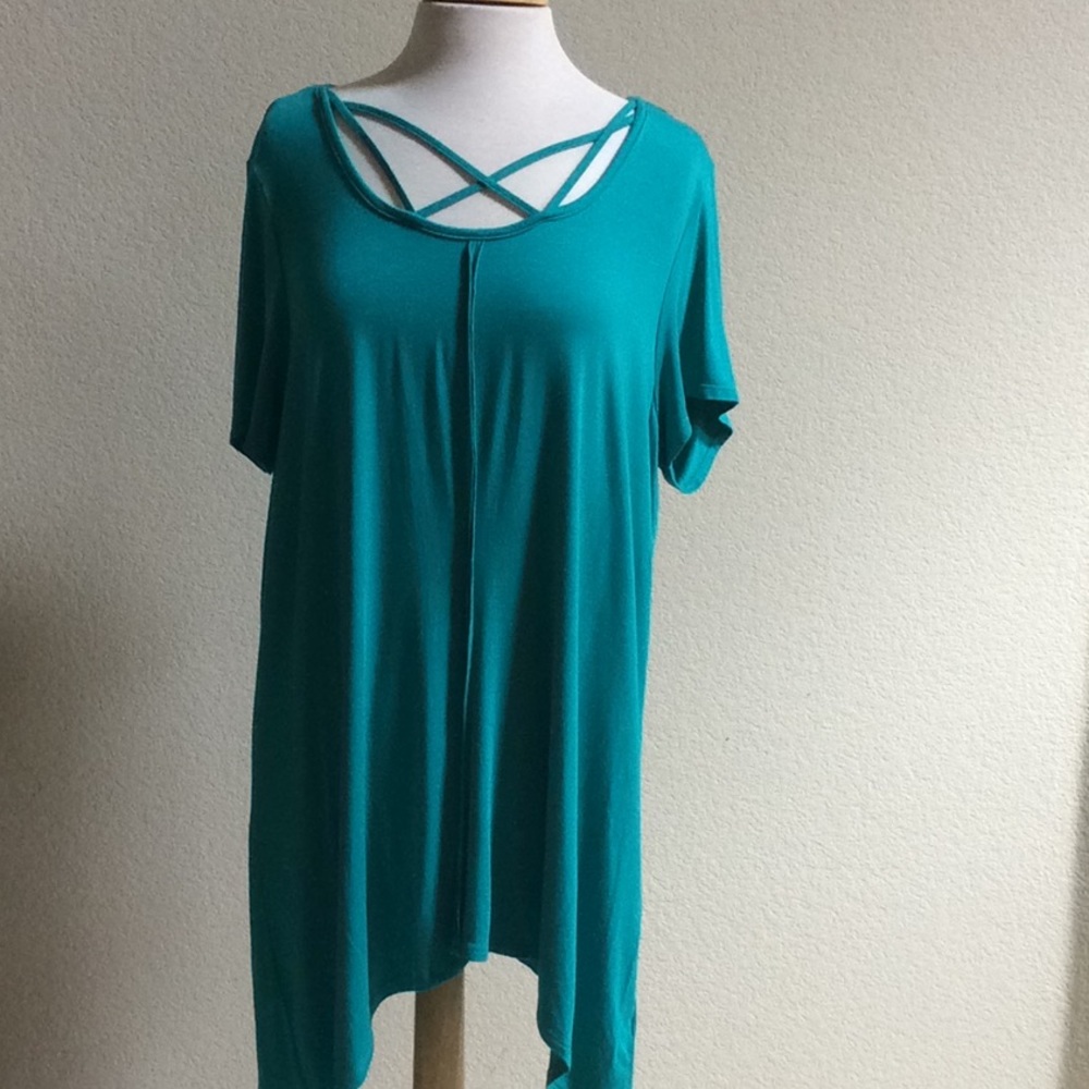 Rayon Knit, Hi Lo Tunic